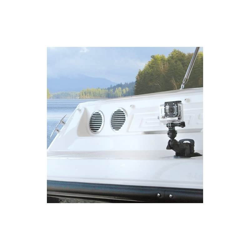 ActionGrip 13120 Single Knuckle Suction Cup Camera Mount Matte Black