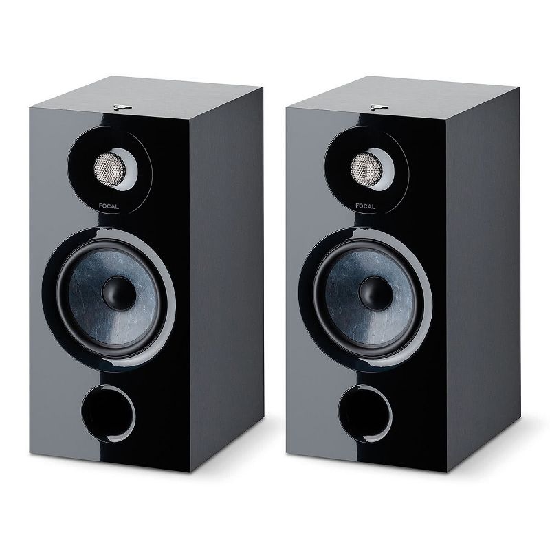 Focal Chora Speaker System with 806ST Speaker Stands (Black)
