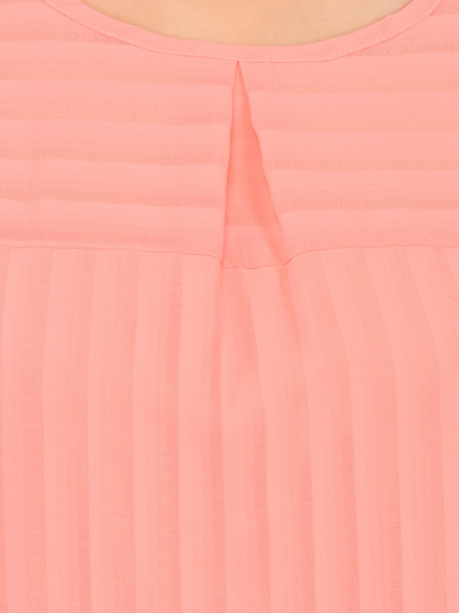 Marie Claire Pink Striped Top