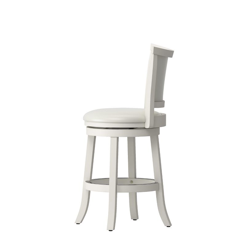Set of 2 Counter Height Barstools White - CorLiving