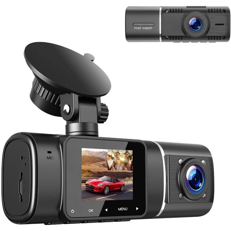 TOGUARD CE41  with IR Night Vision Dual Dash Camera