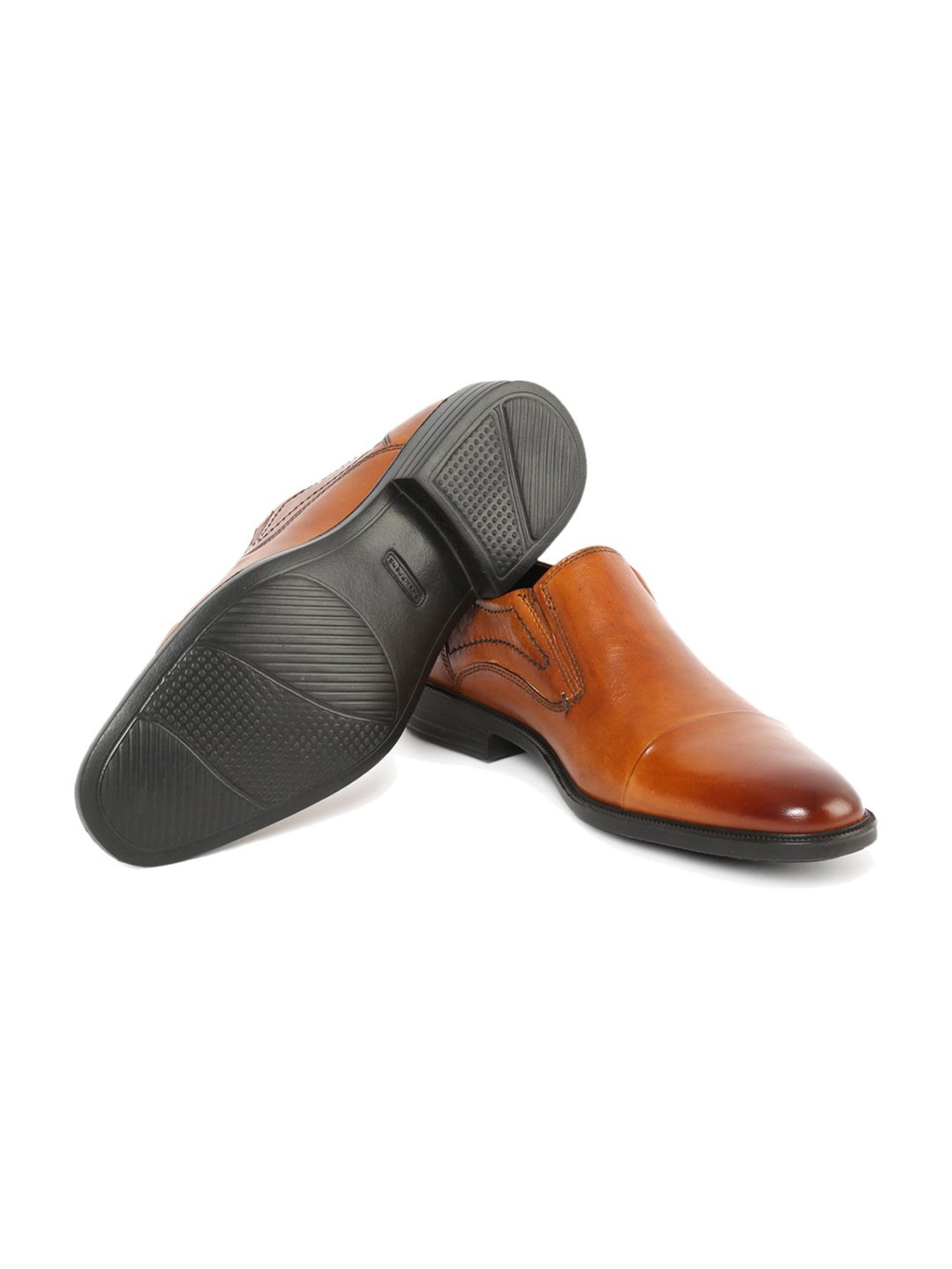 Gabicci Men's Walnut Rich Tan Formal Loafers