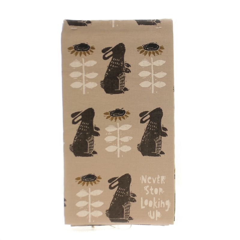 Tabletop 26.0" Never Stop Dish Towel Cotton Line Blend Primitives By Kathy  -  Kitchen Towel