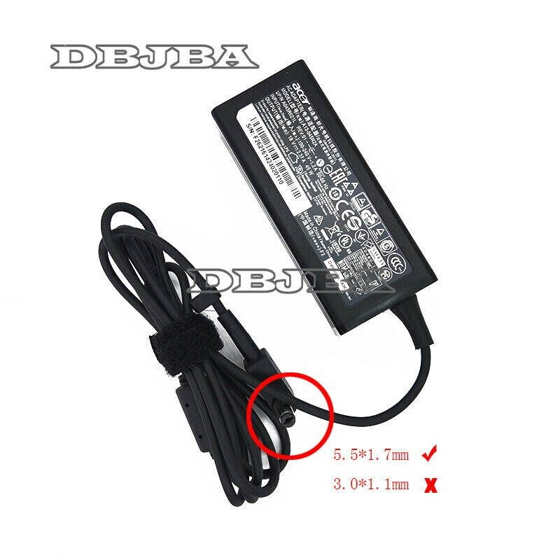 Original Laptop AC Adapter for Acer Aspire E5-573-516D E5-573-35AQ ES1-711-P3YR