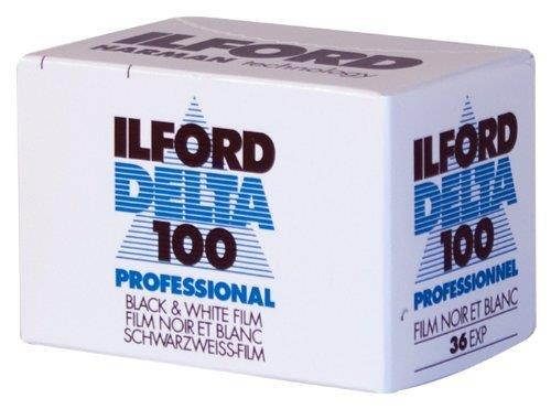 Ilford 5 Pack of Ilford 1780624 Delta 100 Professional Black-and-White Film, ISO 100, 35mm 36-Exposure