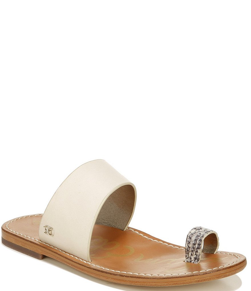 Sam Edelman Maxy Leather Toe Ring Sandals