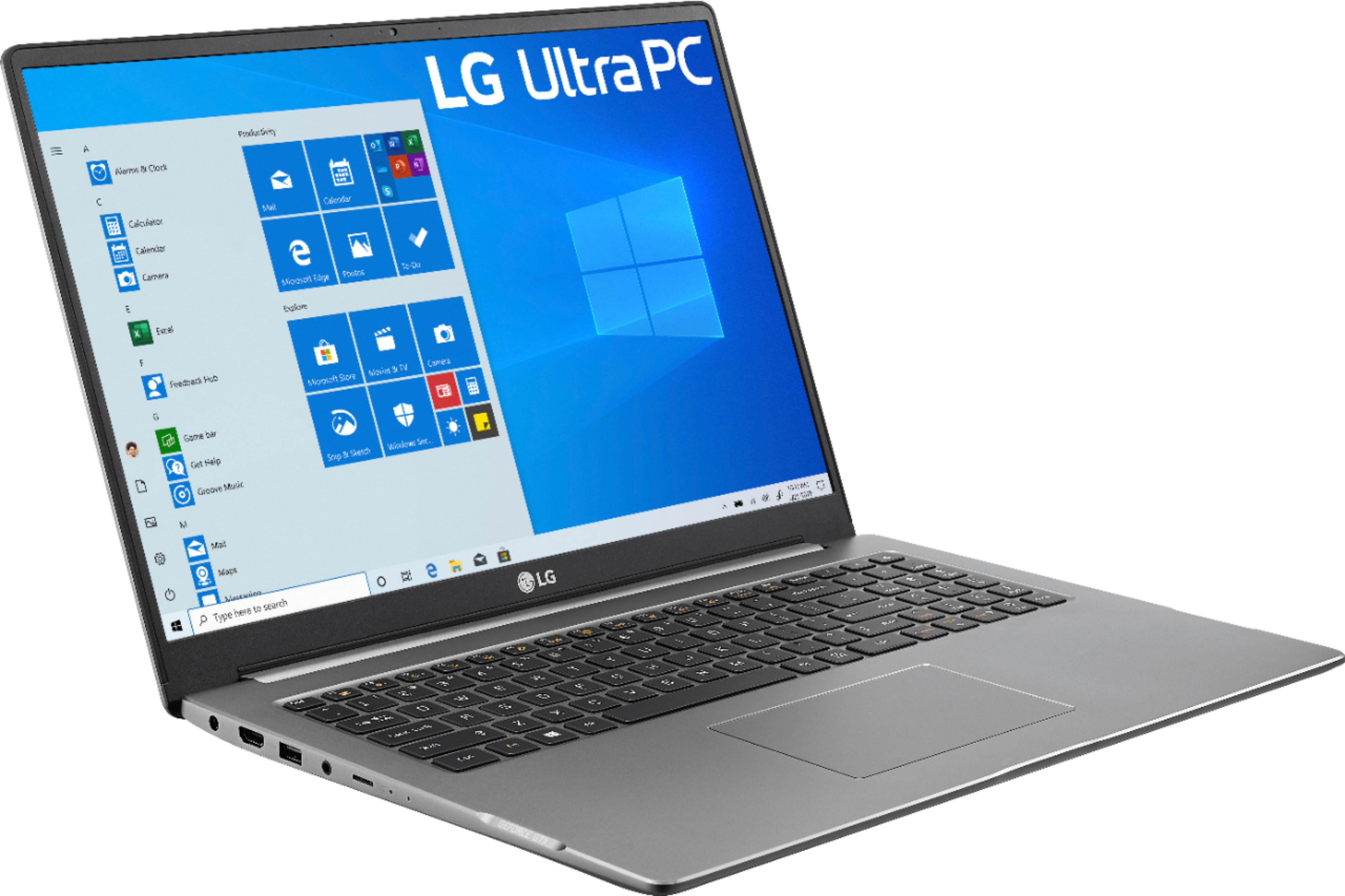 LG Ultra PC 17" Laptop - Intel Core i5 - 16GB Memory - NVIDIA GeForce GTX 1650 - 512GB SSD - Dark Silver Notebook PC Computer 17U70N-R.AAS7U1