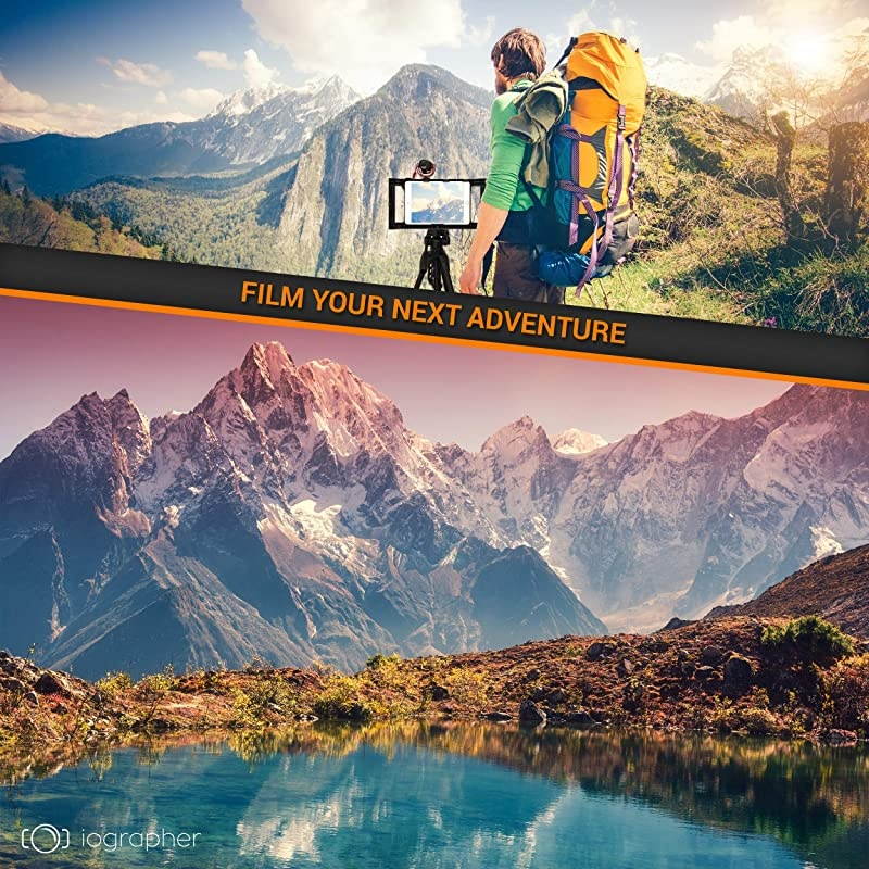 For Apple IPad 10.5 With Lens Ring - Video Tripod Mount For iPad 10.5 Air(3rd Gen) or Pro and 10.2 iPad 7th and 8th Gen- Add Lenses, Lights, Microphones Your Videos - Durable And Lightweight