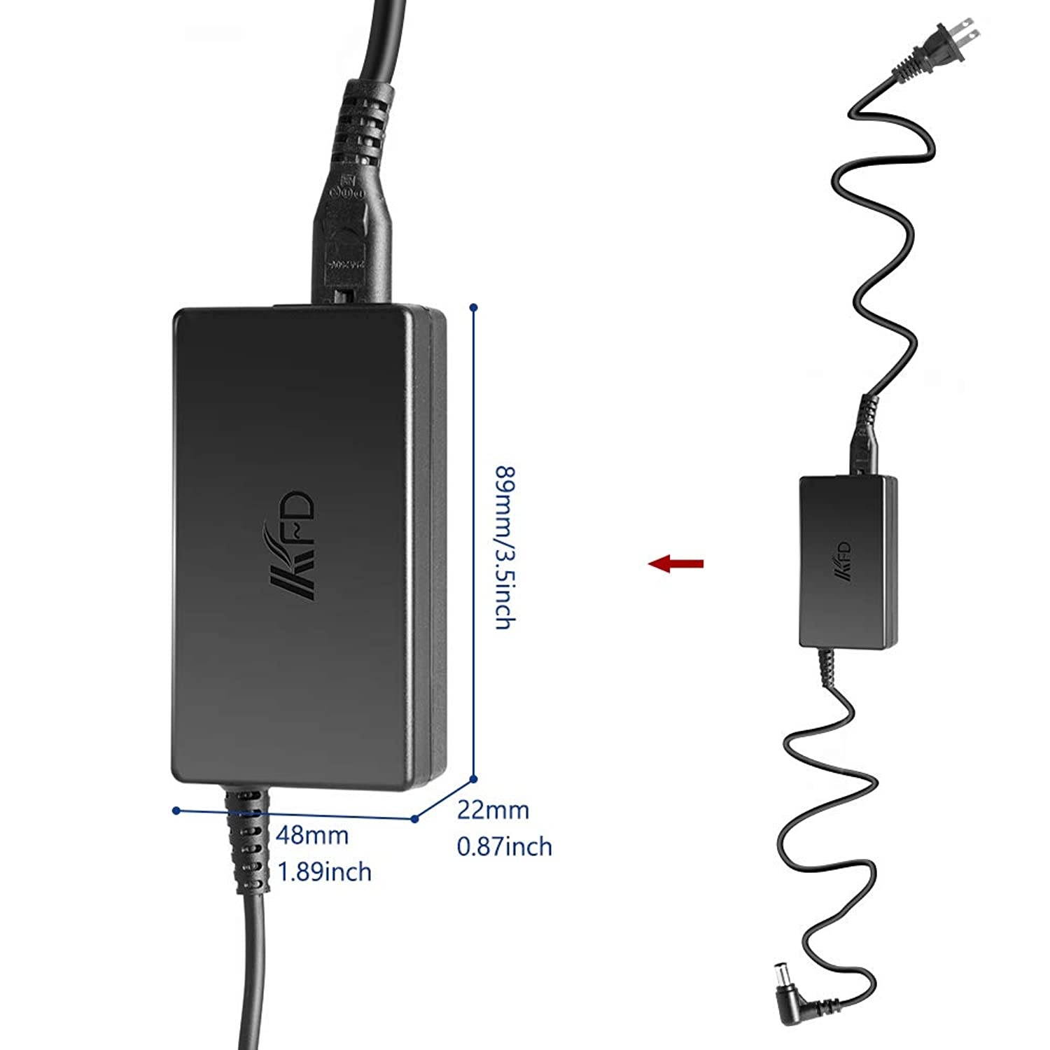 KFD 18V Adapter for Sony SRSX7 SRSX77 Portable Wi-Fi & Bluetooth Speaker SA-NS300 SA-NS400 SA-NS500 SA-NS510 SA-NS410 Speaker FMP-X1 4K Player SA-40SE1 SA-32SE1 SA-46SE1 AC-E1826L Power Supply Charger