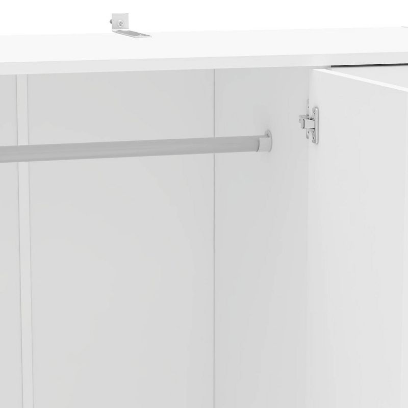 Mulberry 2.0 Sectional Wardrobe Closet Blue - Manhattan Comfort