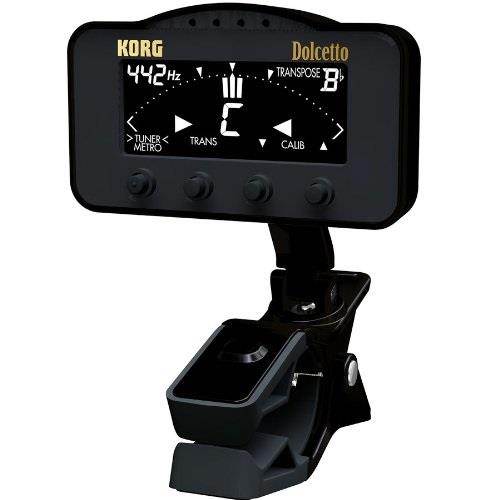 korg aw3m dolcetto clipon tuner/metronome for orchestral instruments