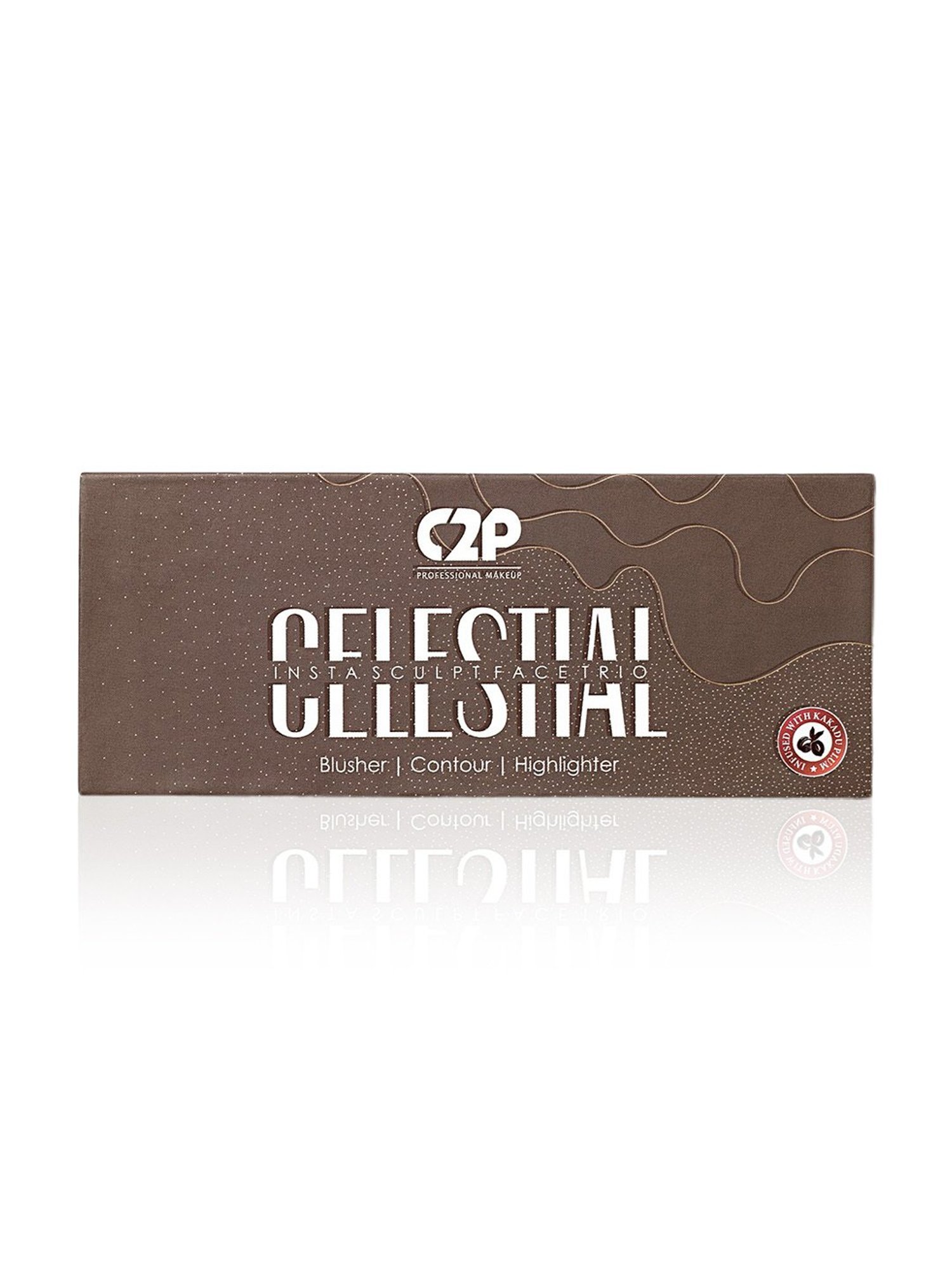 C2P PROFESSIONAL MAKEUP Celestial Insta Sculpt Face Palette - 12 gm