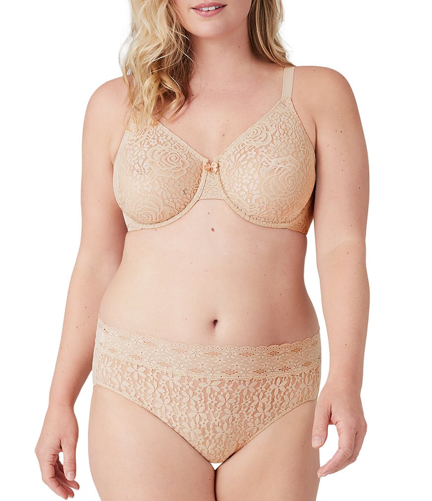 Wacoal Halo Lace Full-Busted Underwire Bra