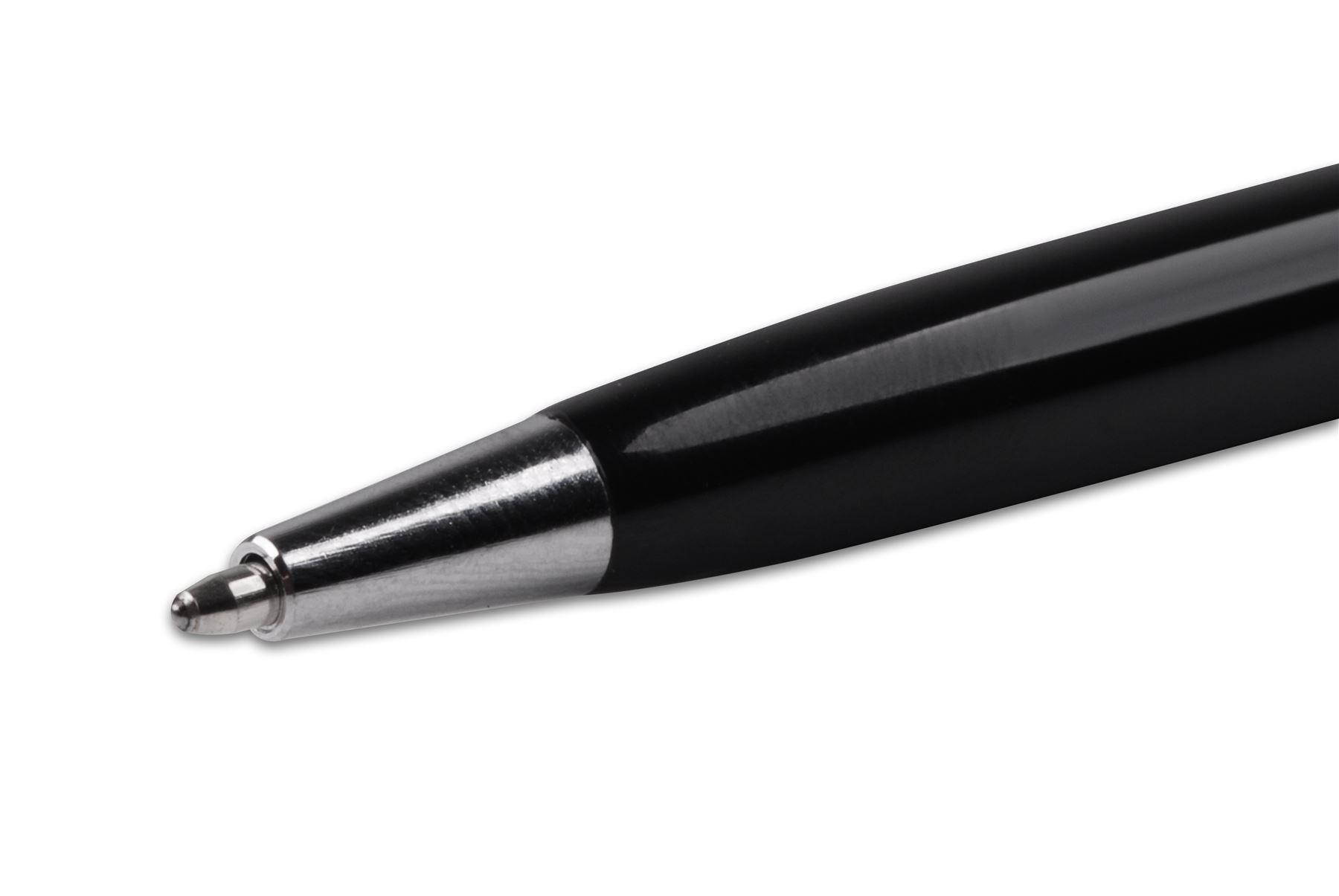 Hellfire Trading 1 Black PRO Stylus with Ball Point Pen ULTRA-SMOOTH Micro-Fibre Tip Tablets iPad