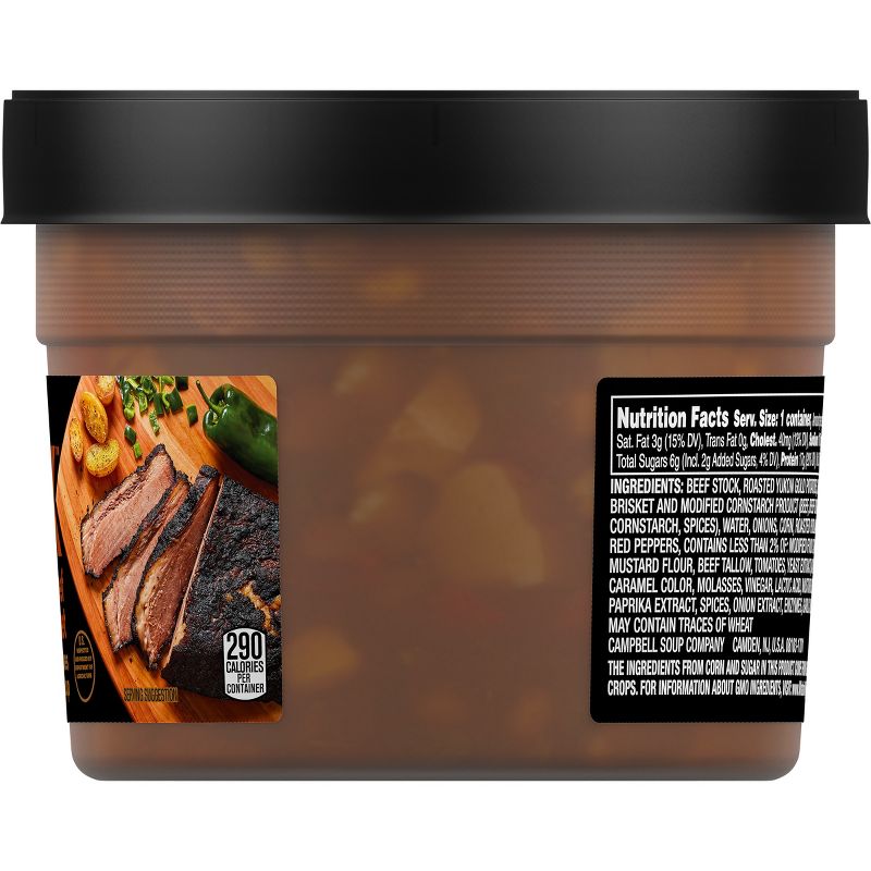 Campbell's Chunky MAXX Smoked Beef Brisket with Yukon Gold Potatoes and Poblanos Soup - 15.5oz