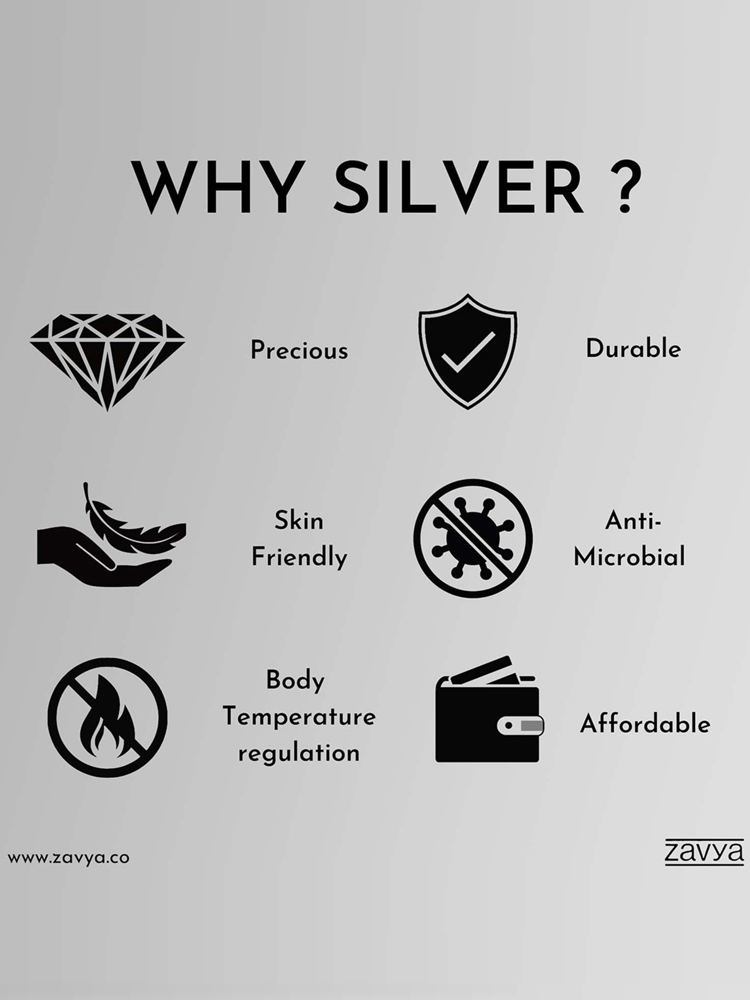 Silberry 92.5 Sterling Silver Isabelle Anklet