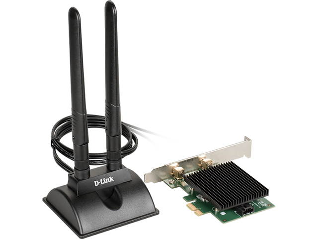 D-Link DWA-X3000 PCI Express AX3000 Wireless Wi-Fi 6 PCIe Network Adapter