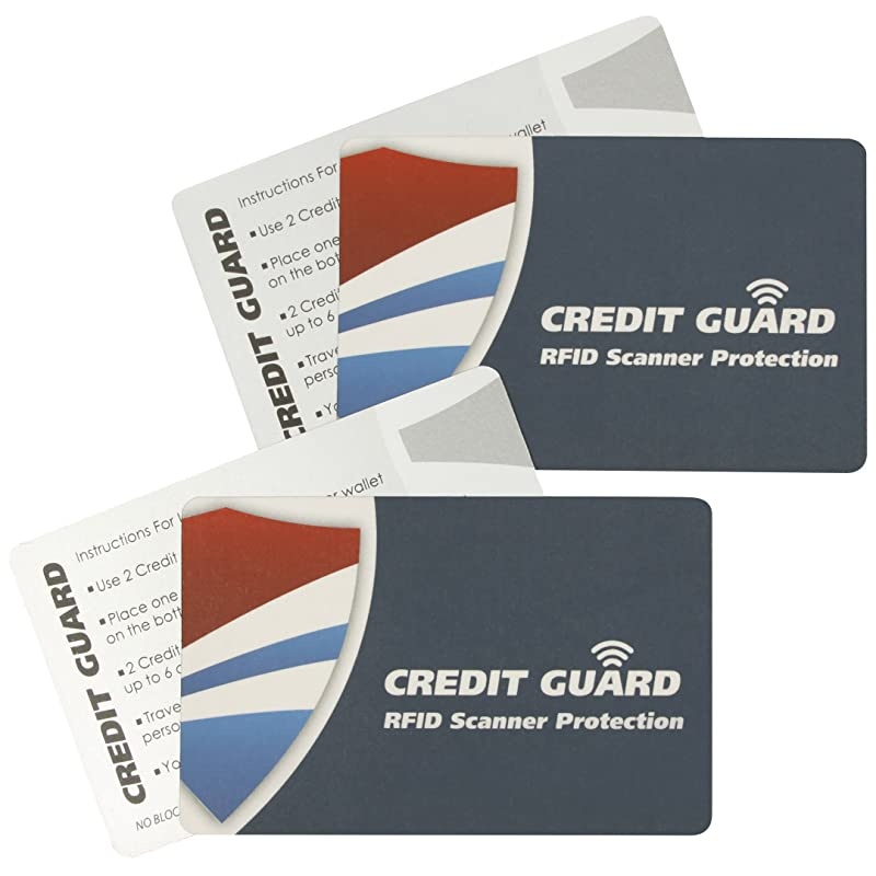 RFID Scanner Blocking Cards Set of 4