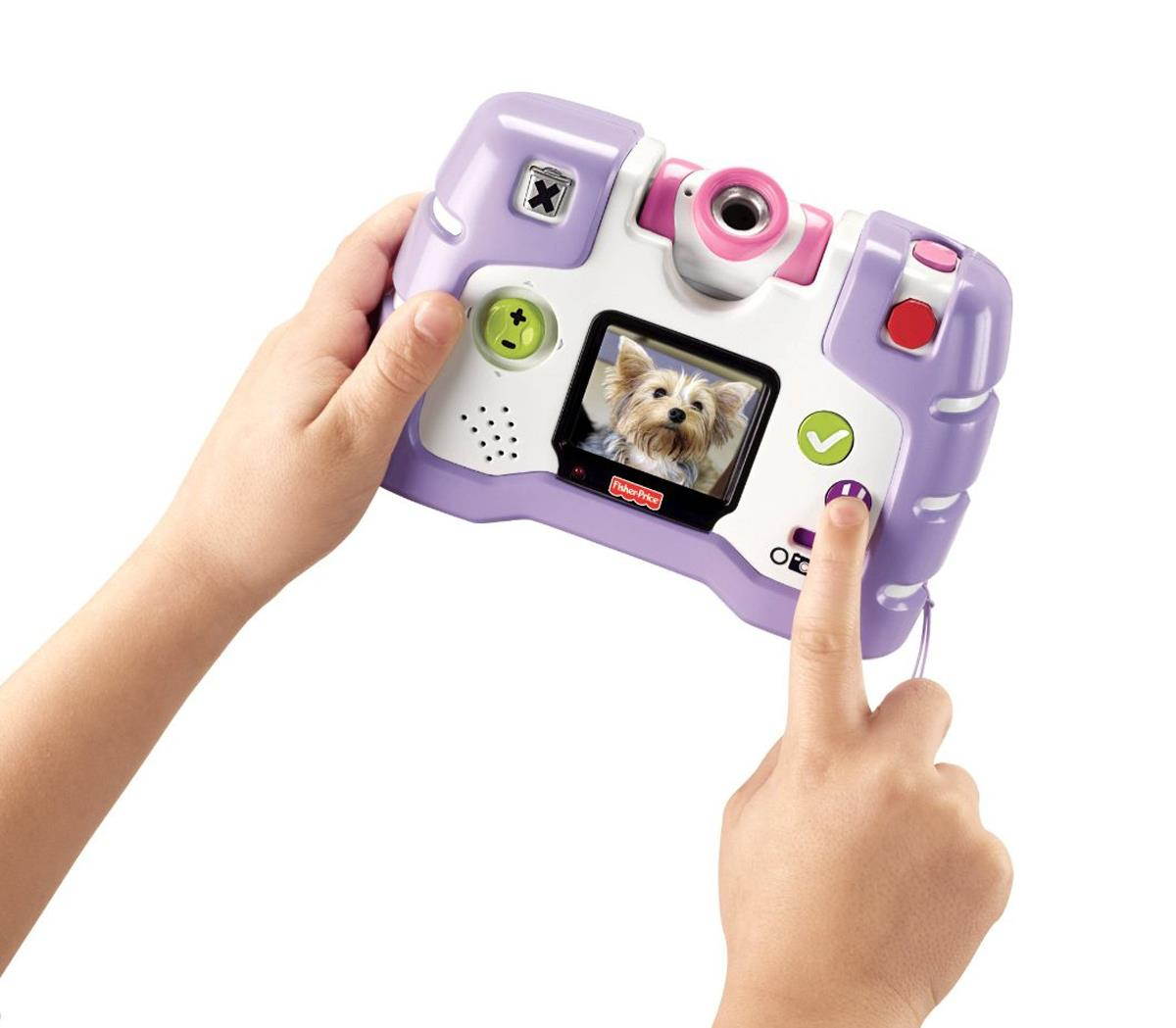 Fisher-Price Kid Tough See Yourself Camera (Purple)