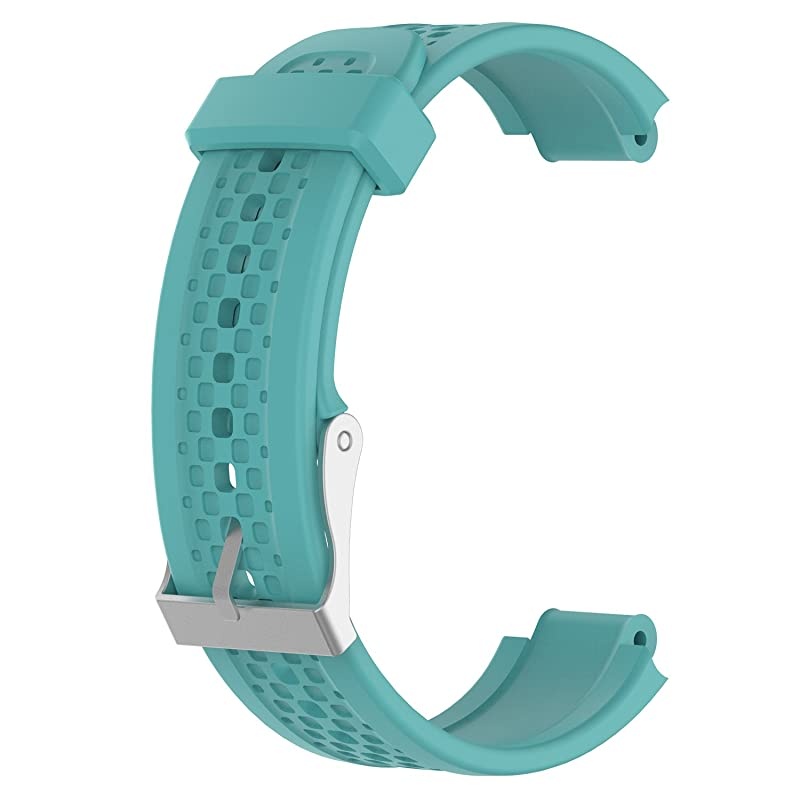 Replacement Band Compatible with Garmin Forerunner 25 GPS Running Watch Wristband Fitness Tracker for Smartphone(Female Strap) (Teal)