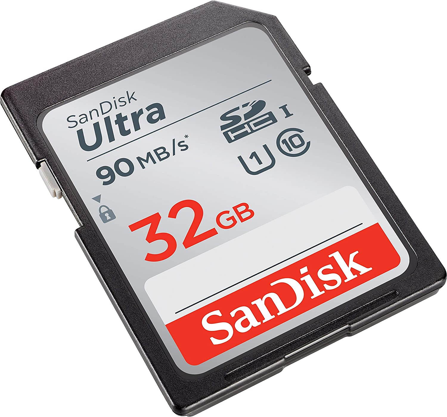 SanDisk 16GB Ultra SDHC UHS-I Memory Card - 80MB/s, C10, U1, Full HD, SD Card - SDSDUNR-016G-GN6IN