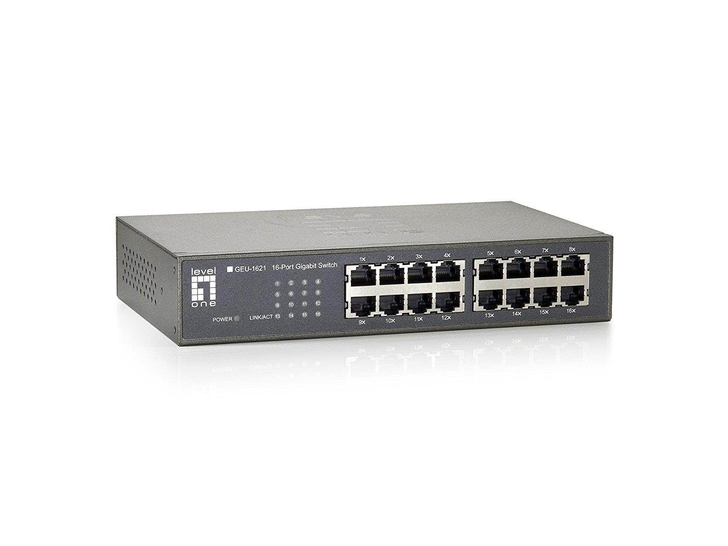 Levelone Geu-1621 16-Port Gigabit Switch