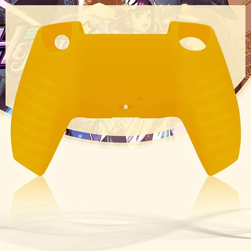 For PS5 Gamepad Silicone Protective Cover For SONY Playstation 5 Wireless Controller Protection Case With Non-slip Particles