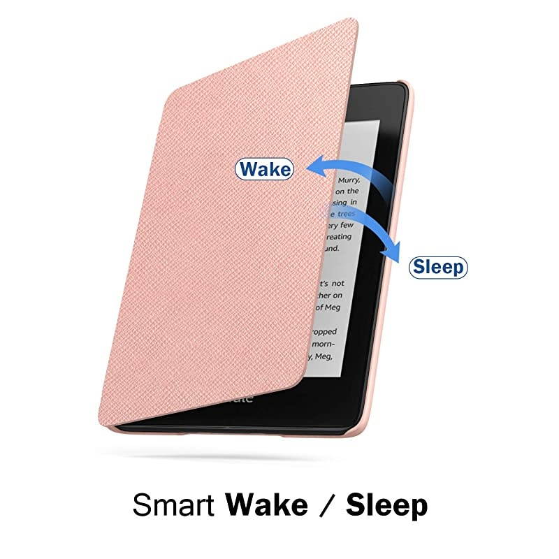 Case Fits Kindle Paperwhite 10th Generation 2018 Releases Thinnest Lightest Smart Shell Cover with Auto WakeSleep for  Kindle Paperwhite 2018 EReader Rose Gold