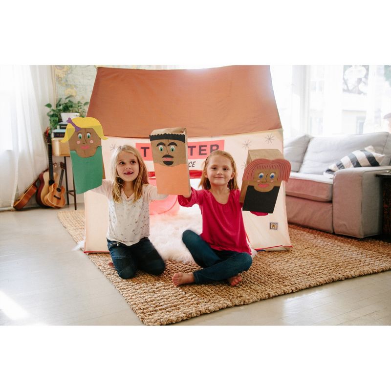 Pacific Play Tents 2 in 1 Lil' Grocery Store And Puppet Theater House Tent 50" x 40"