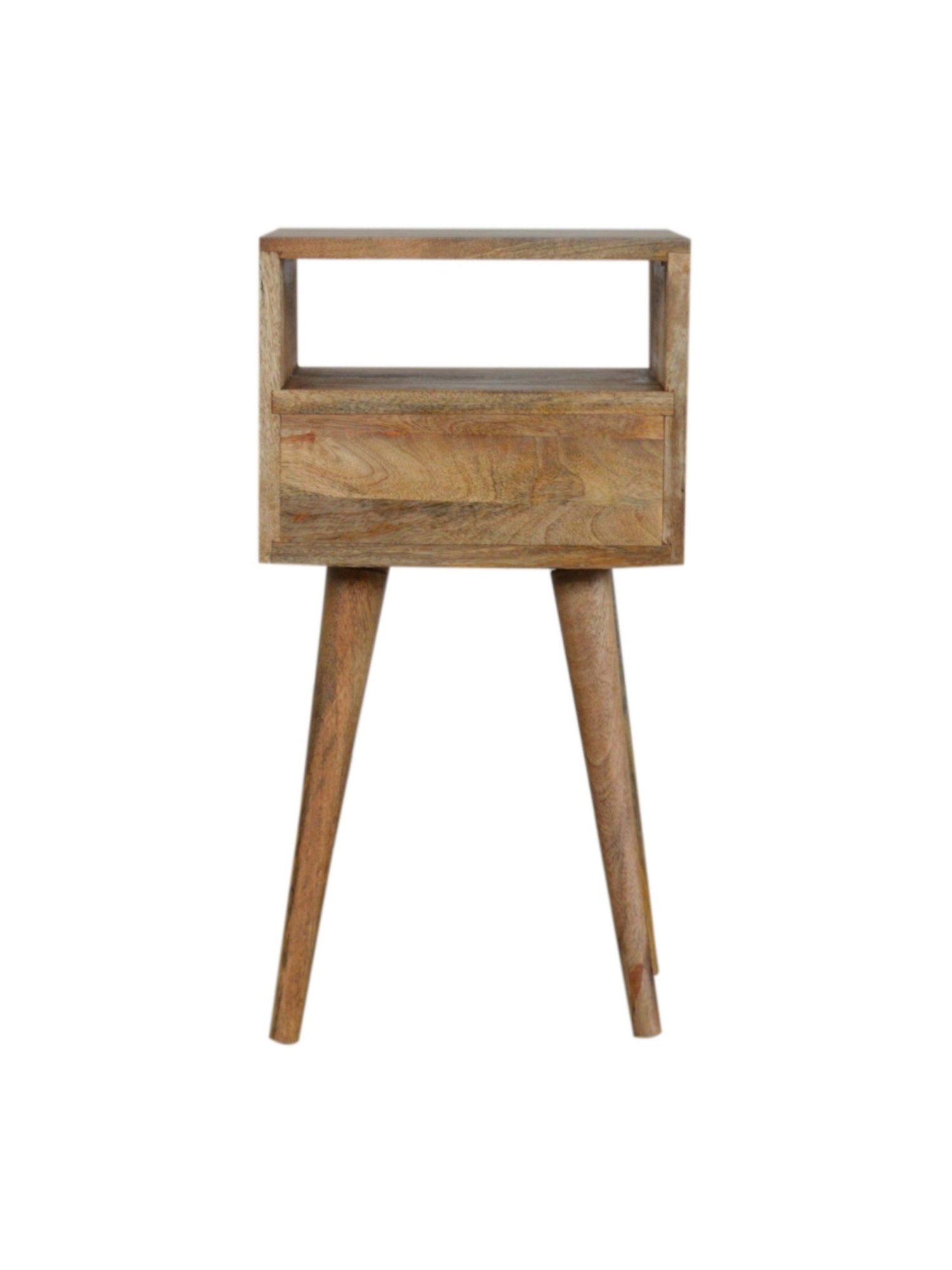 Sleepyhead Ally Teak Brown Sheesham Wood Bedside Table