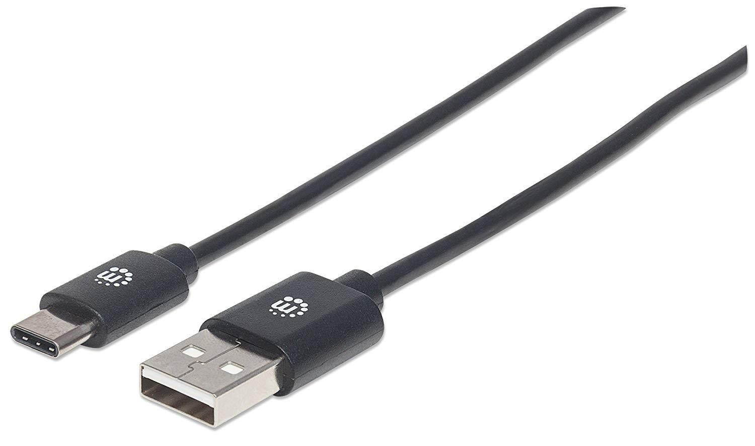 Manhattan Products 354929 Manhattan[r] 354929 Usb-c[tm] Male To Usb-a Male Cable, 6ft