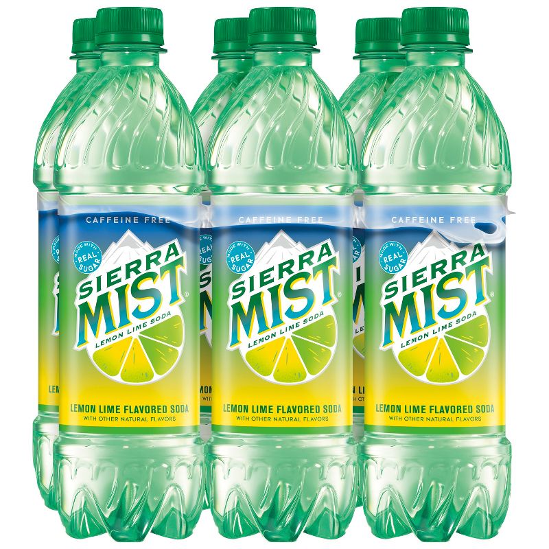 Sierra Mist Soda - 6pk/16.9 fl oz Bottles