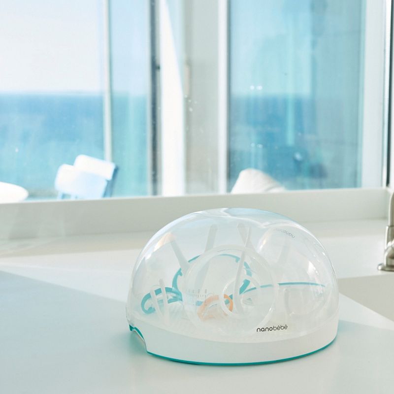 Nanobebe Complete Newborn Baby Bottle Gift Set & Accessories - Teal