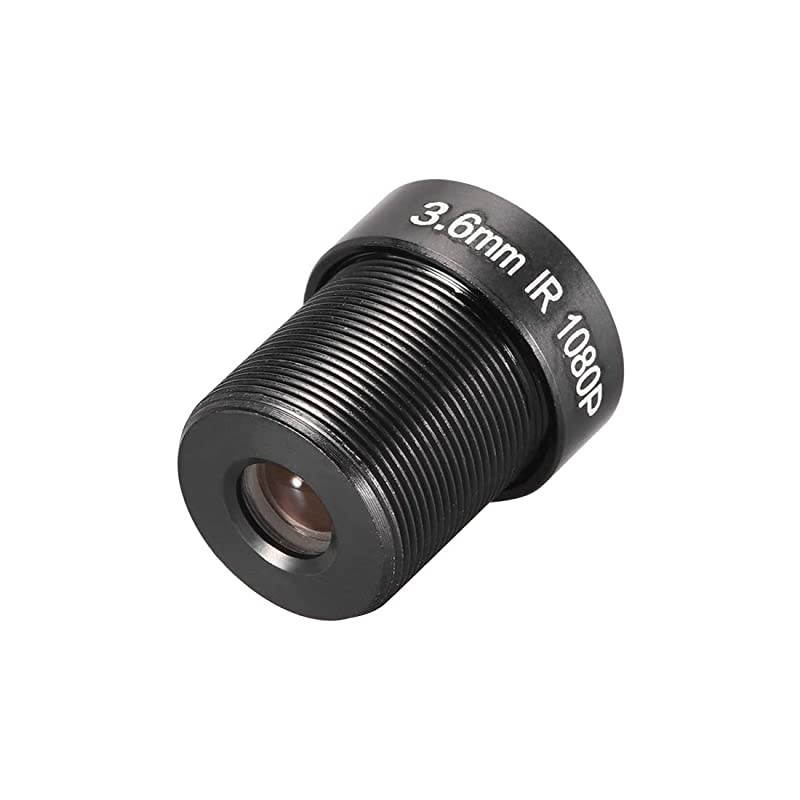 3 Pcs CCTV Camera Lens 36mm Focal Length 1080P F20 13 Inch Wide Angle for CCD Camera