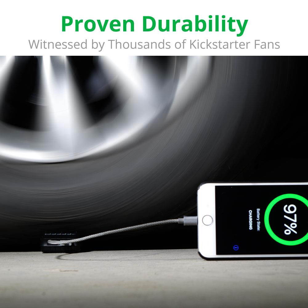 Zendure A2 Portable Charger 6700mAh &ndash; Ultra-durable External Battery Power for iPhone, Android and More, PC Advisor Winner 2014-2017, Lightweight and Compact&ndash; Silver