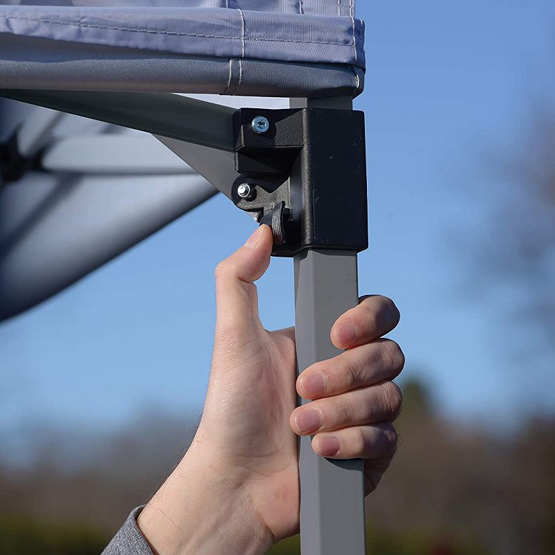 Quik Shade 160717 Expedition 10 Foot x 10 Foot Instant Pop Up Outdoor Shaded Canopy Tent Shelter for Up to 12 People, Green