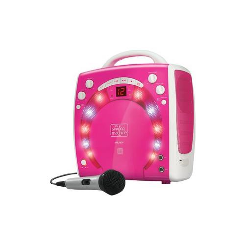 The Singing Machine SML283P Portable Karaoke Systems (Pink)