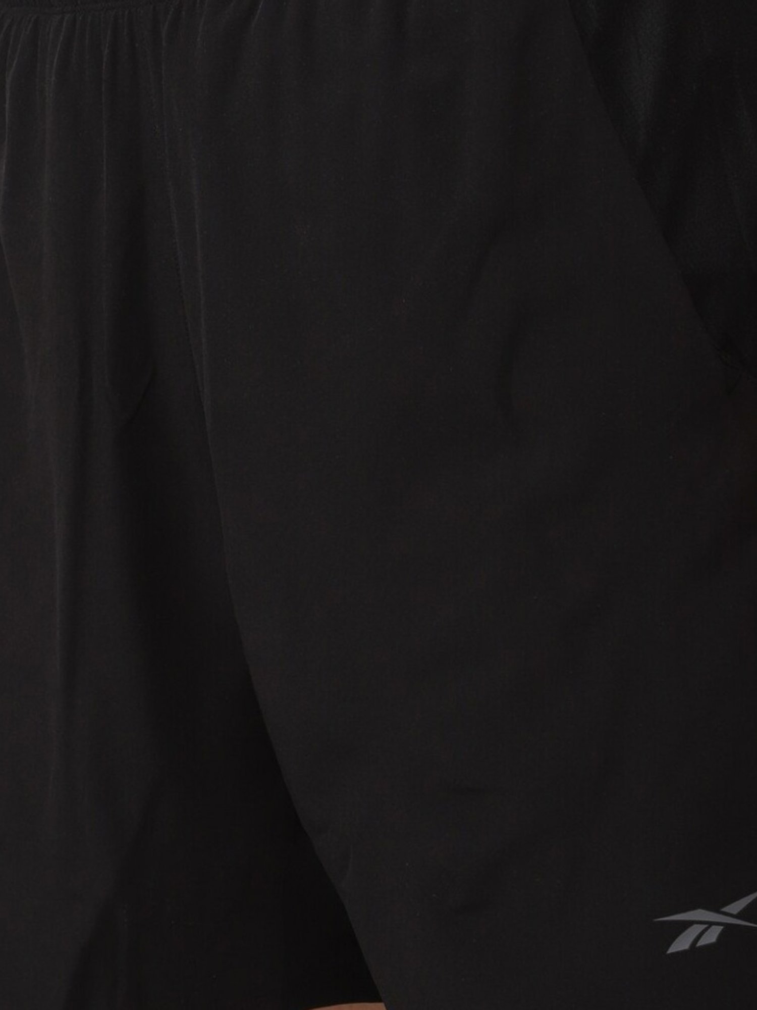 Reebok Black Regular Fit Sports Shorts