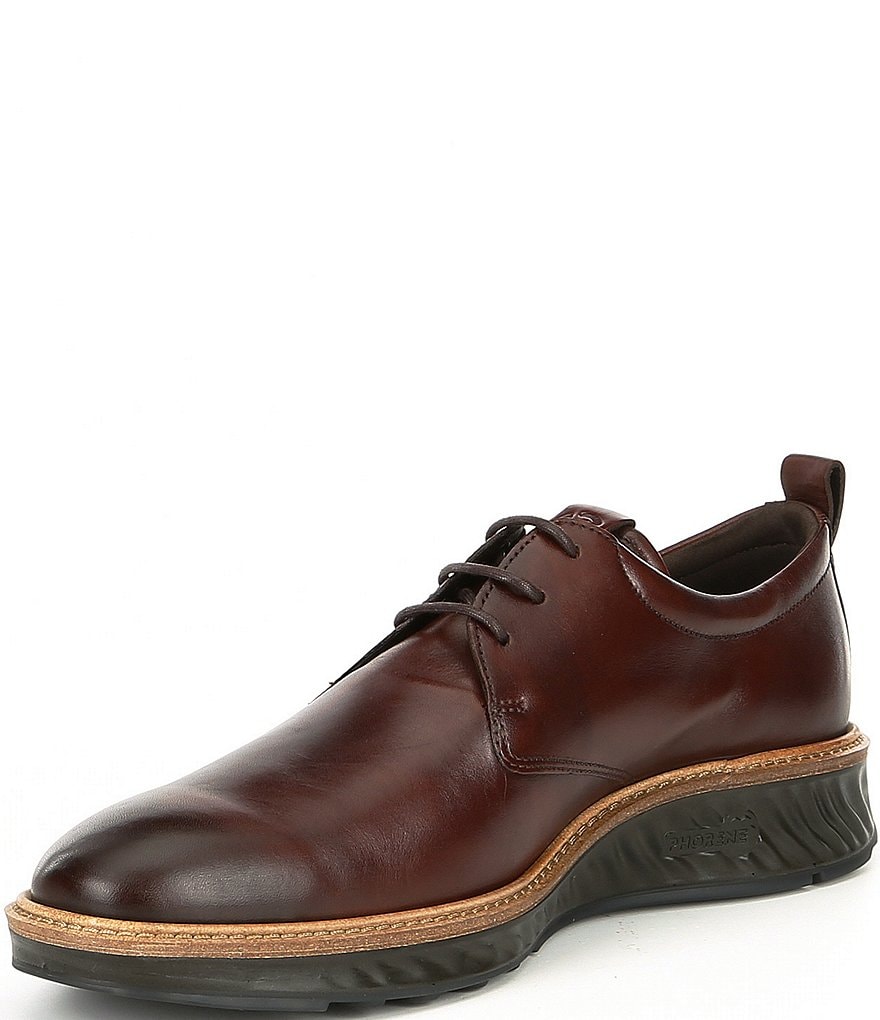 ECCO Men's ST1 Hybrid Leather Plain Toe Oxfords
