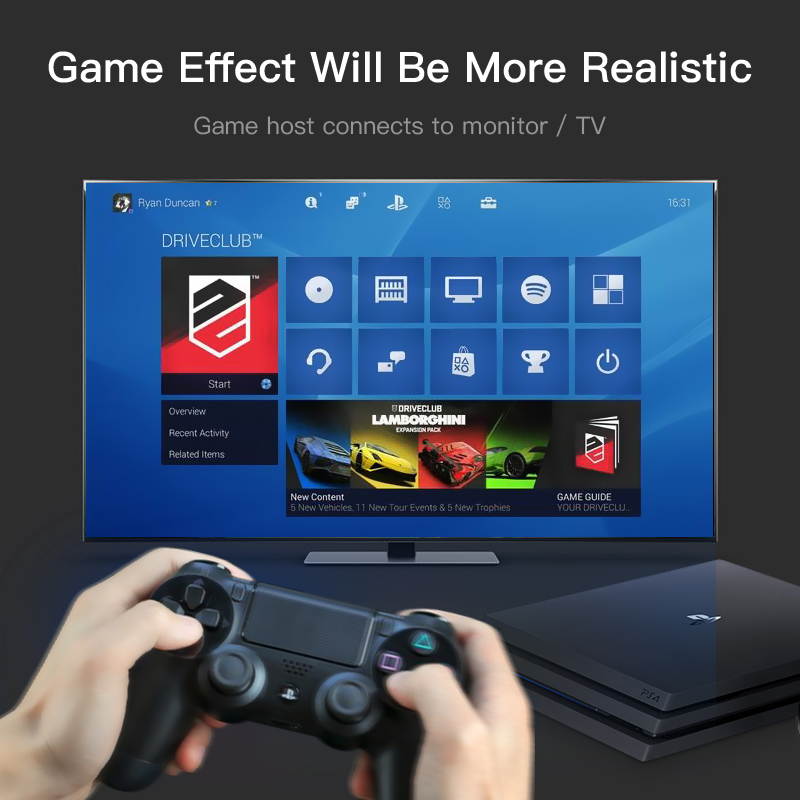 Vention HDMI to DVI Adapter Bi-Directional 1080P HDTV Converter Male to Female HDMI to DVI Connector for PC PS3 Projector TV with Gold-Plated 1080P DVI 24 5