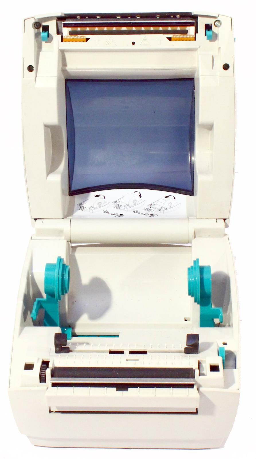 Zebra LP2844 120599-016 Direct Thermal Barcode Label Printer Serial USB Network Peeler 200DPI