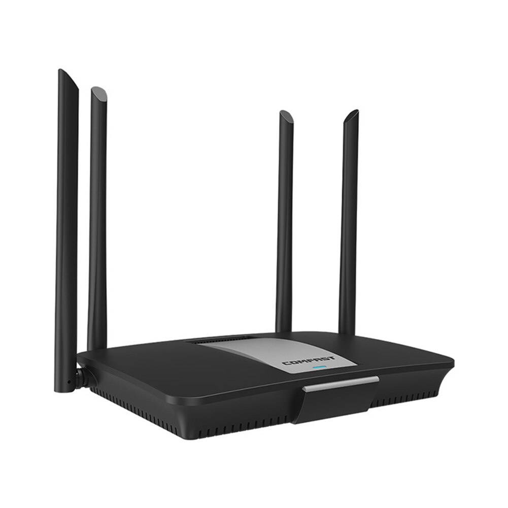 COMFAST Dual Band 2.4G 5G WiFi Router 4 Antenna 1200M Wireless Signal Extender Dual-Band Wireless Router Wifi Repeater