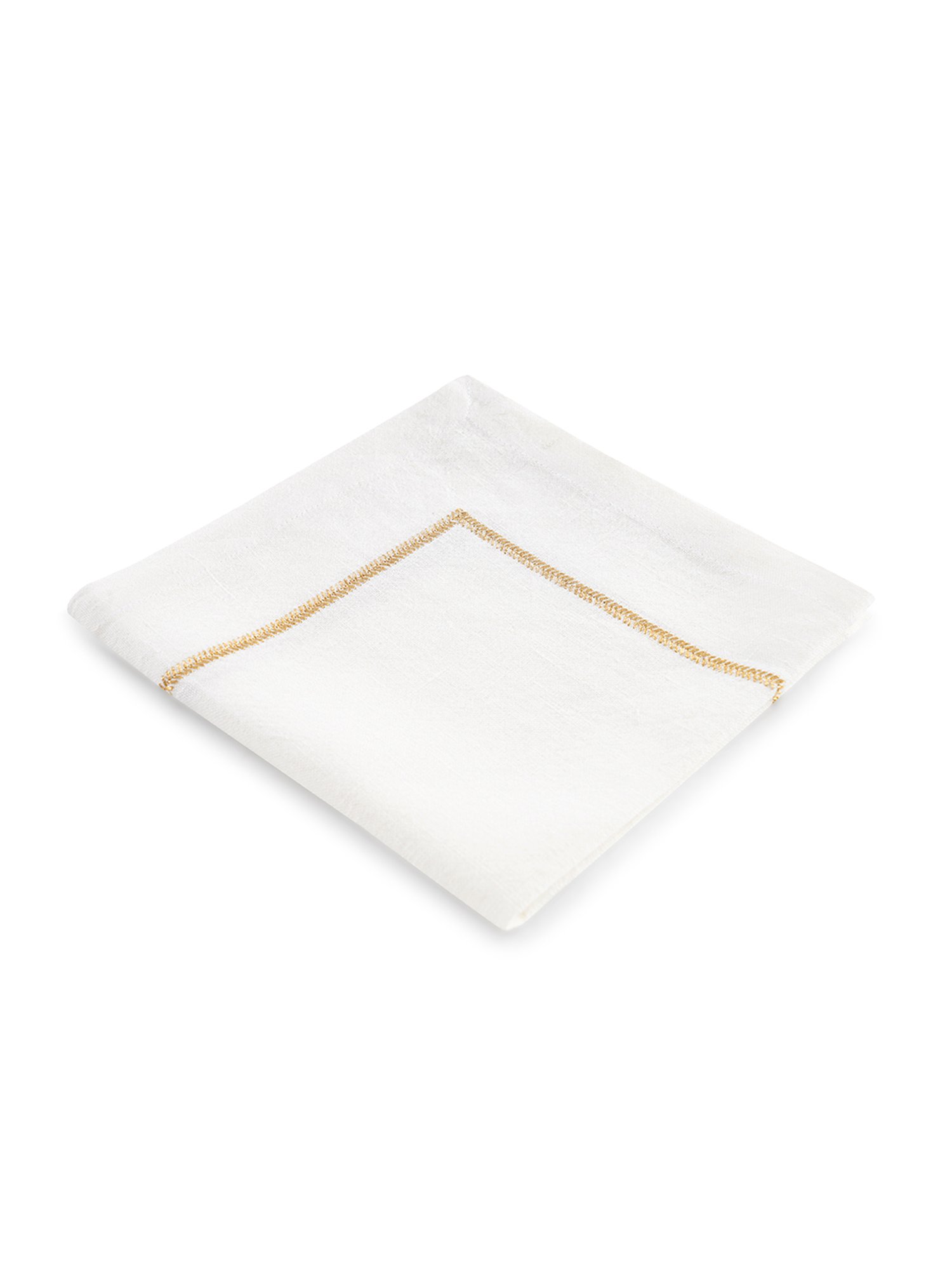 Pure Home and Living Beige Cotton Solid Table Napkins