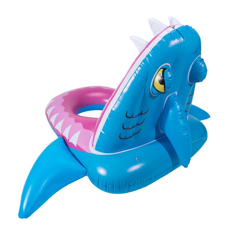 SwimWays 6044161-SW Eaten Alive Inflatable Shark Pool Float for Ages 5 and Up