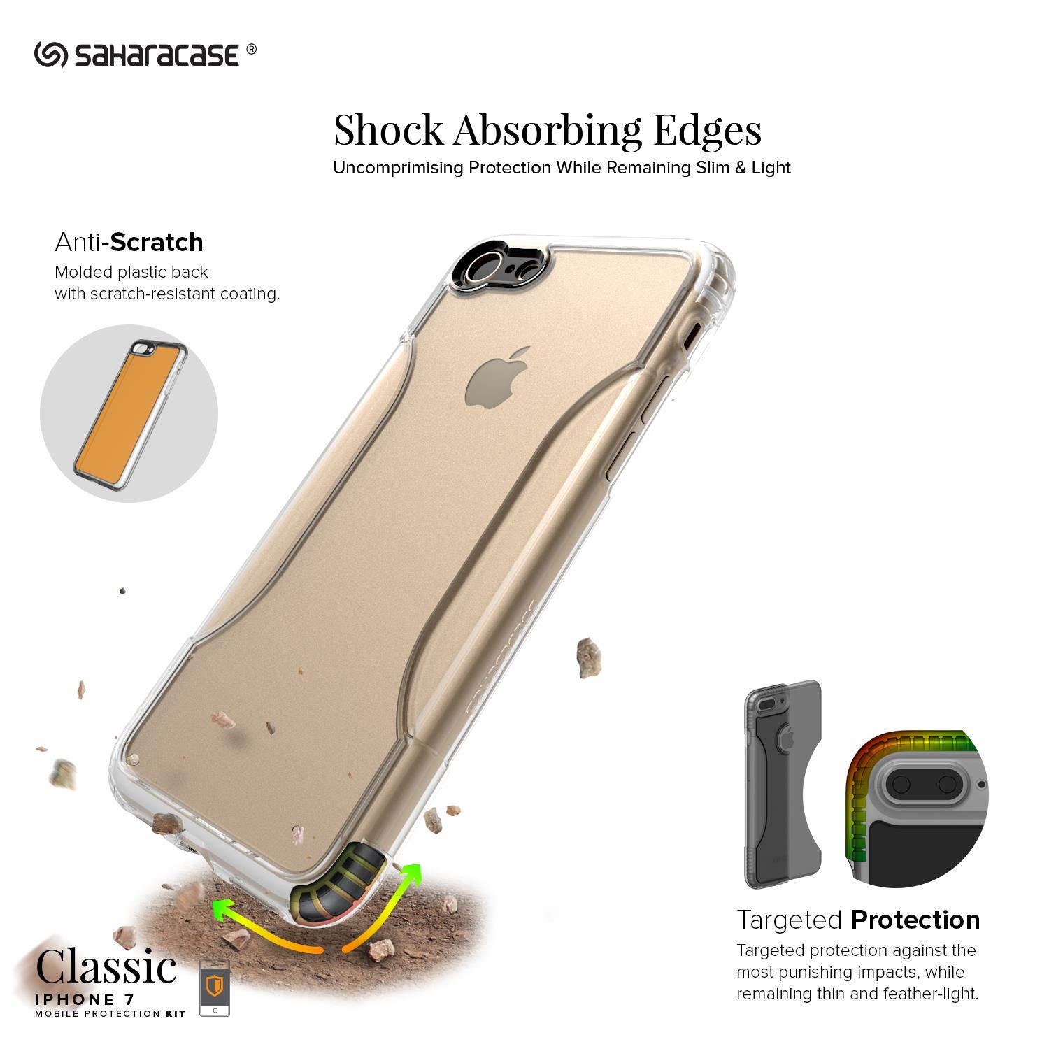 Moshi Vitros Clear Case for iPhone 11 - For Apple iPhone 11 Smartphone - Clear, Raven Black - High Gloss