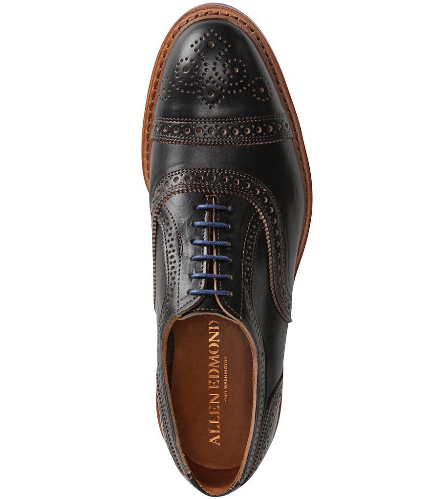 Allen-Edmonds Men's Strandmok Leather Wingtip Oxfords