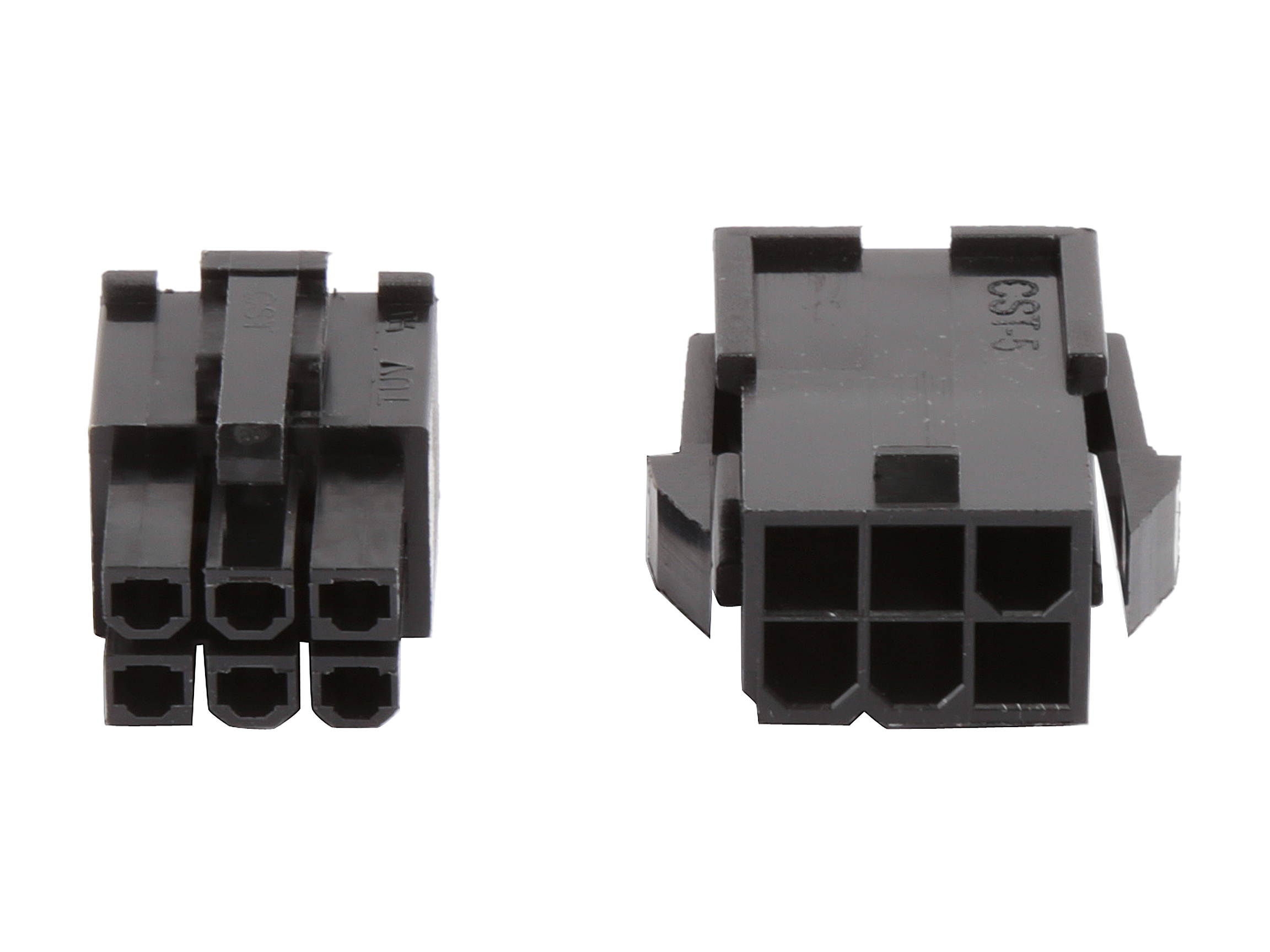 BitFenix BFX-ALC-6CONPCIKK-RP ALCHEMY 2.0 PSU, PCI-E 6PIN CONNECTOR PACK - BLACK