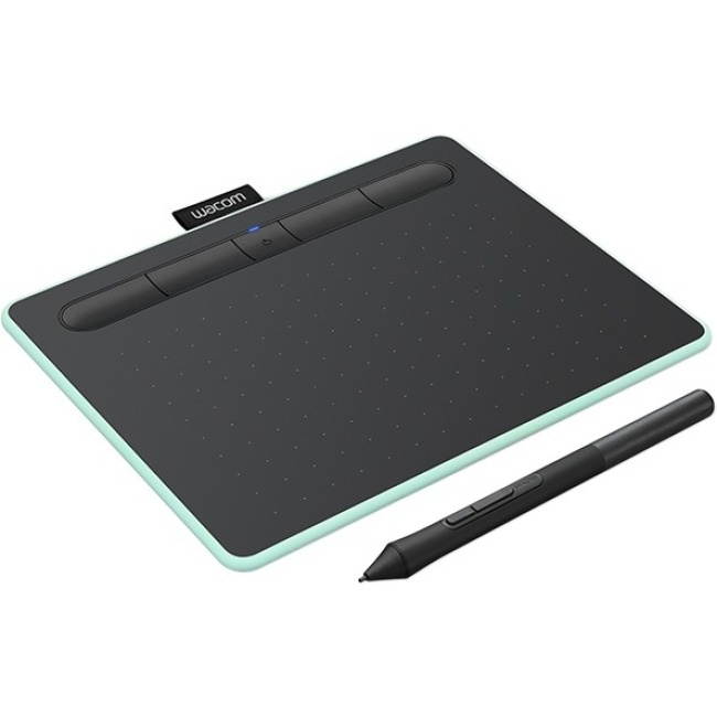 Wacom CTL4100WLE0 Intuos S Graphics Tablet - Graphics Tablet - 5.98" x 3.74" - 2540 lpi Wired/Wireless - Bluetooth - 4096 Pressure Level - Pen - PC, Mac - Pistachio
