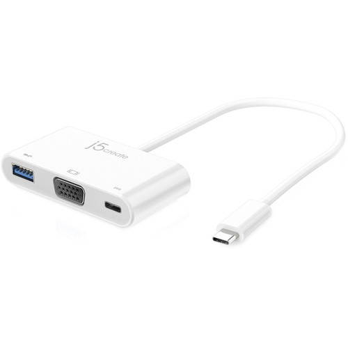 j5create USB Type-C to VGA & USB 3.0 with Power Delivery
