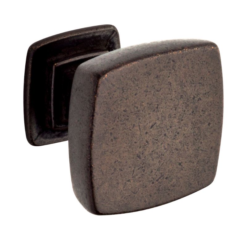 Franklin Brass 10pk 1-1/8" Webber Knob Warm Chestnut